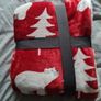 Polar Bears Sherpa Christmas Throw (127cm x 152cm) Image 2
