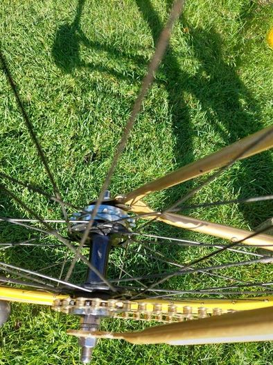 Vintage Puch rebuilt as fixie