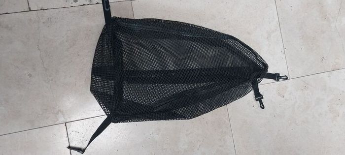 Motorbike tank luggage holder