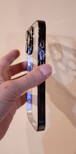 Two Transparent Phone Covers (new & Used).