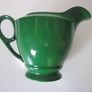 Vintage Chinese Emerald Green Teapot/ Sugar/Jug Deity Kwan Yin 1970s Image 6
