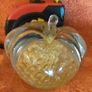 peach glass paper weight,on offer Image 2