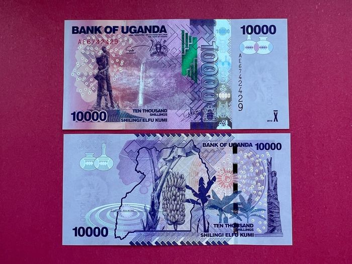 Uganda  10000 Shillings 2010  Pick  52a  ( Uncirculated )