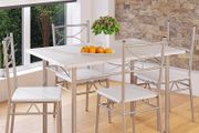 Dining Table Kitchen Table with 4 Chairs Dining Room Set Kitchen Table Chair Set