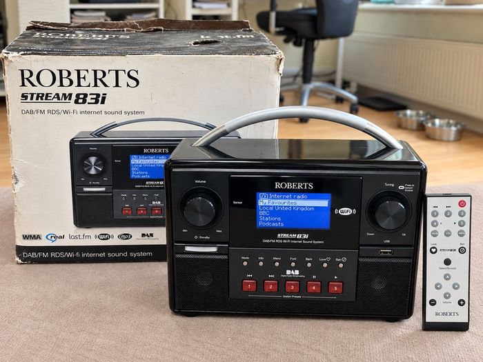 Robert's Stream 83i DAB/FM/Wi-Fi Internet Sound System