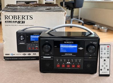 Robert's Stream 83i DAB/FM/Wi-Fi Internet Sound System