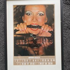 1973 Pirelli Calendar - November Art Framed - 54cm x 73cm