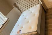 Double &amp; King Size Bed Frame With Mattress Opt