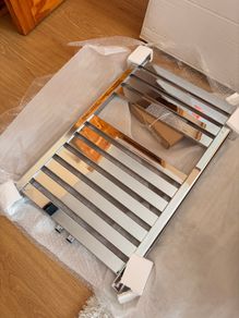 NEW - Bathroom radiator 800 x 500 mm, 287 W, chrome