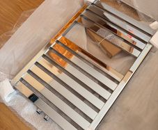 NEW - Bathroom radiator 800 x 500 mm, 287 W, chrome