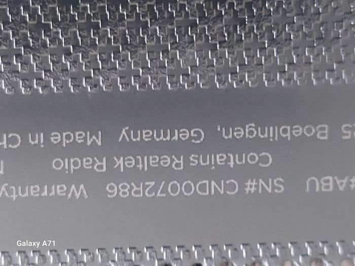 HP Laptop Model 15-da0072na, Intel Celeron N4000 CPU, 1.1GHz, 4GB Ram, 250GB HDD, Windows 10 Home, Microsoft Edge, Chrome