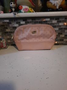 large dkny make up bag