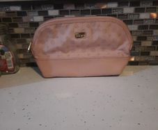 large dkny make up bag