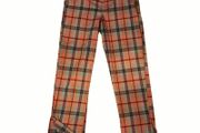 Zara Autumnal Plaid flannelette Trousers