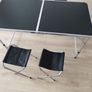 KADAX Folding Camping Table Set with 4 Chairs Image 2
