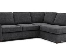 Corner sofa and ottoman