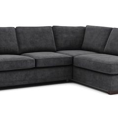 Corner sofa and ottoman