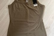 BNWT Next Ladies Khaki Vest Top Size 8
