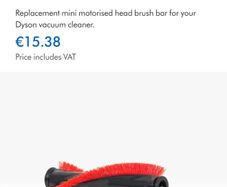 Dyson mini motorised tool brush bar