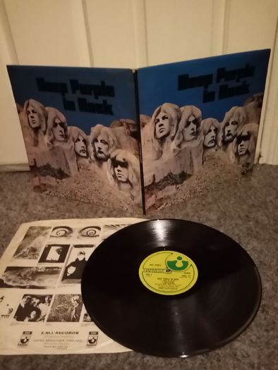 DEEP PURPLE  in rock 1st UK 1970 press no EMI complete Beatles Led Zeppelin