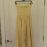 Shein V-Neck Bow Tie Decor Strapless Backless Fitted Princess Style Elegant Dresses size XS Image 3