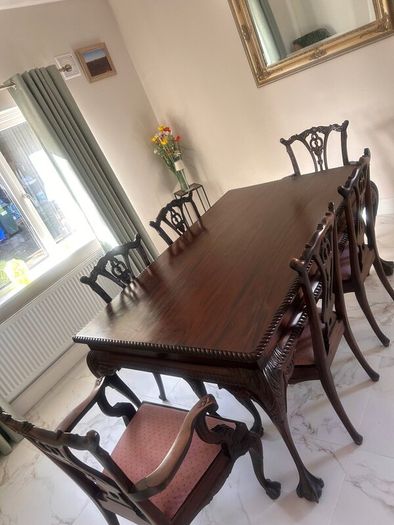 Table and chairs