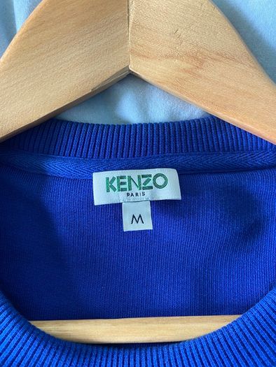 Blue Kenzo Paris jumper, size M