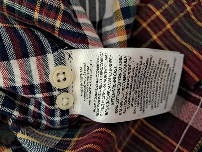 Ralph Lauren plaid button-down shirt