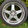 R17 Alloy Wheels Set Dual Pcd 4x100 / 4x114.3  Rs5 Style Image 2