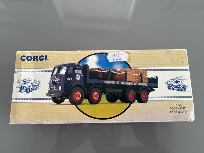 Collection of rare Corgi models