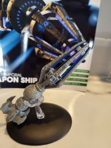 star trek eaglemoss krenim temporal weapon ship
