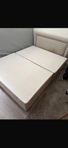 King size bed Mattress and headboard
