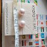 Genuine Kyoto Pearl Stud Pearl Freshwater Pearl in 9ct Gold Earring Image 4