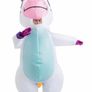 Inflatable Costume Unicorn Full Body Unicorn Air Blow-up Deluxe Halloween Costume - Adult Size (MULTIPLE COLOURS) Image 7