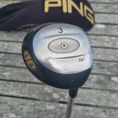 PING i3 3 wood driver RH right hand golf club regular steel shaft with head cover