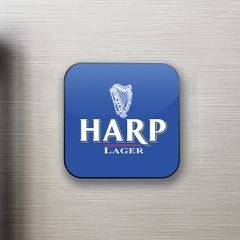 Harp Lager Fridge Magnet (50mm x 50mm)
