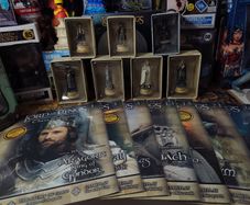 Lord of The Rings ! Chess Collection ! 7 Figures with Magazines ! LOTR