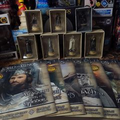 Lord of The Rings ! Chess Collection ! 7 Figures with Magazines ! LOTR