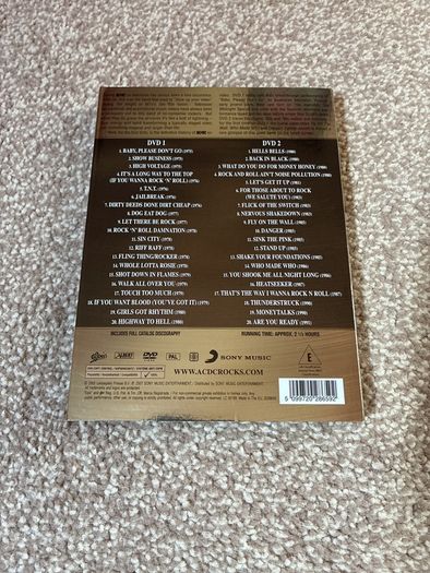 AC/DC Family Jewels 2 dvd set