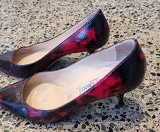 Jimmy Choo kitten heel shoes