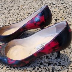 Jimmy Choo kitten heel shoes