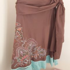 Van-Dos Spanish Fit & Flate Cotton Skirt EU46 UK 14-16