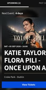 Katie Taylor Croke Park Tickets