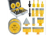 15pce Diamond Tile Cutting Set - Drill and SDS