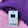 Brand new Girl's Purple Long Sleeve Ribbed Roll Neck Top Image 4