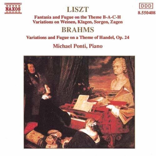 Liszt. Fantasia and Fugue on the Theme B-A-C-H. CD. Free Postage!