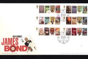 2008 Great Britain The 100th Anniversary of the Birth of Ian Fleming (writer for James Bond) Commemorative Stamps addressed First Day Cover (FDC) with Edinburgh pictorial cancel