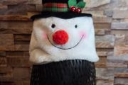 Snowman Christmas hat. Adult size