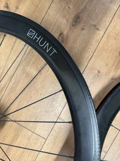 hunt 50 carbon wide aero wheelset