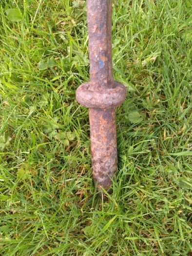 Genuine Antique Cart Jack Very Unusual And Rare Garden Ornament